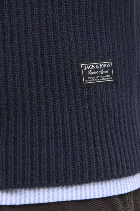 Jack & Jones jjpannel knit half zip aw25